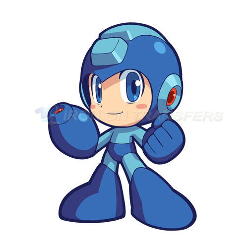 Rockman Iron-on Stickers (Heat Transfers)NO.5284